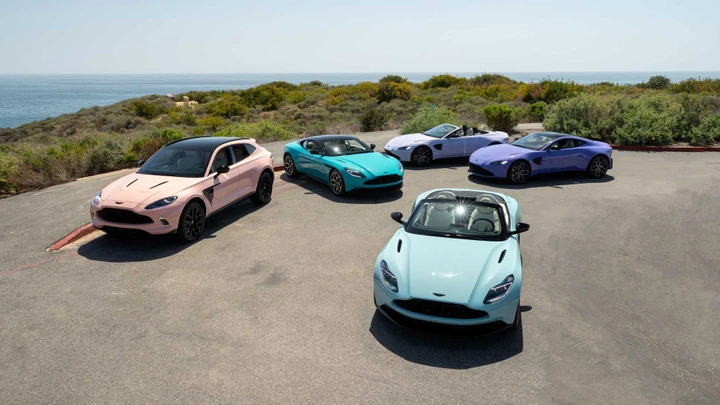 Aston Martin Pastel Collection: serie speciale per la California