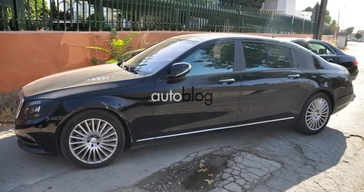 Mercedes Classe S a passo lungo: foto spia