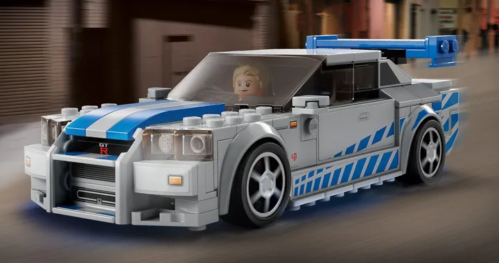 La Nissan Skyline GT-R di Brian O'Conner fatta coi Lego