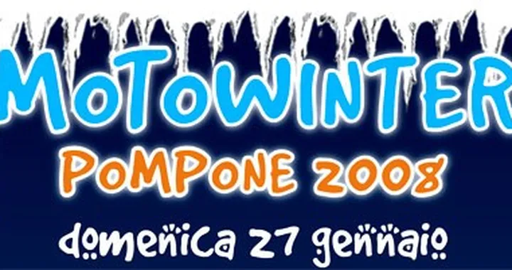 Motowinter Pompone 2008, due ruote sulla neve
