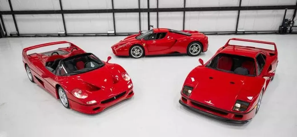 Ferrari Enzo, F40 e F50 all'asta: un evento unico a Miami