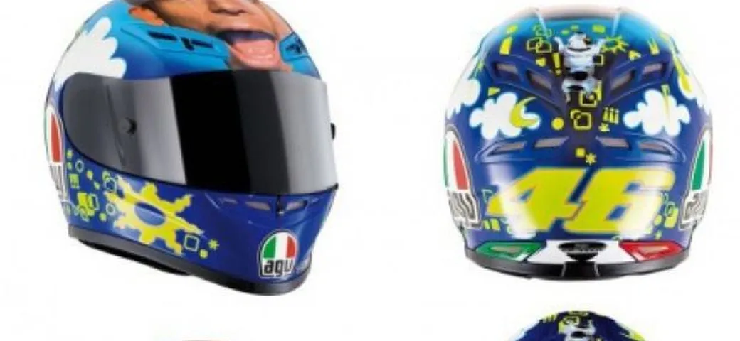 AGV GP-Tech Valentino'S Face Limited Edition 2008