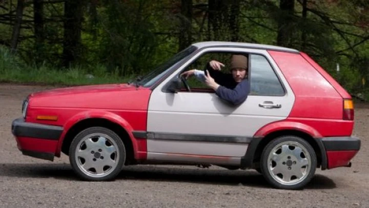 Una Volkswagen Golf Mk II dall'interasse troppo corto