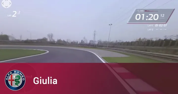 From zero to 360° (Bonnet View): live a lap on board Giulia Quadrifoglio