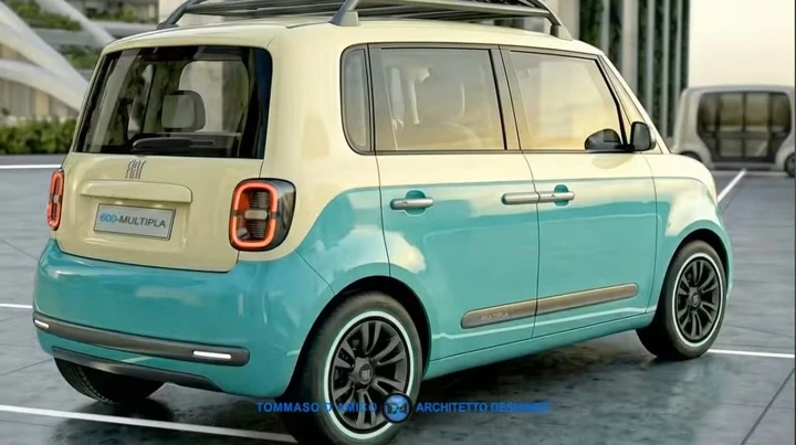 Nuova Fiat 600 Multipla, il progetto che reinterpreta un’icona italiana