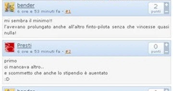 Votate i post ed i commenti