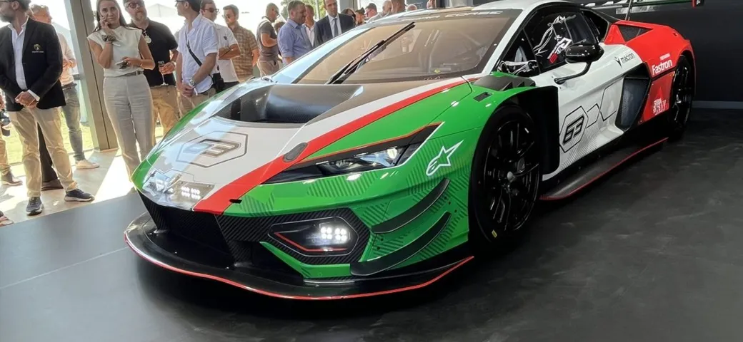 Lamborghini Temerario GT3, la nuova era delle corse inizia a Goodwood
