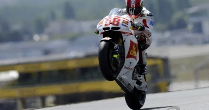 Marco Simoncelli: "Al Sachsenring sono sempre stato veloce"