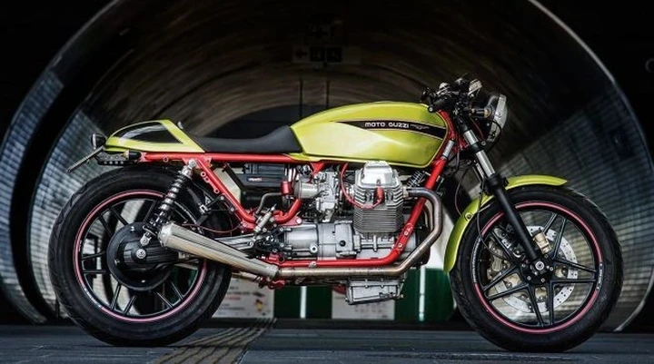 Moto Guzzi V65 Cafe Racer by PJP Motocykle