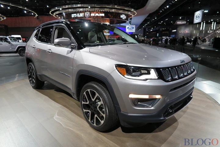 Jeep live al Salone di Detroit 2017