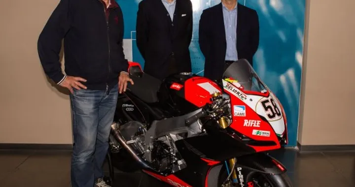 Aprilia RSV4 #58 del SIC alla Fondazione Simoncelli