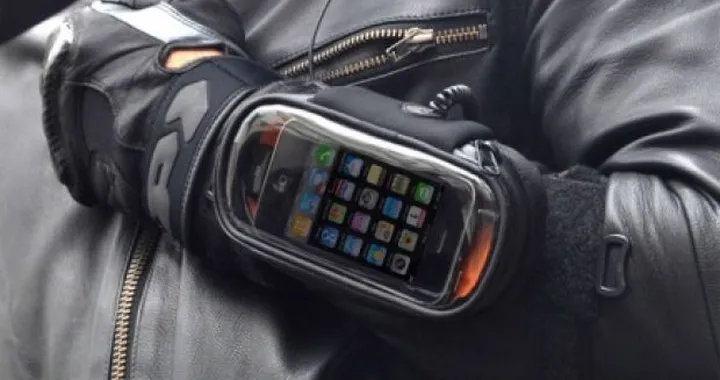 In moto con l'iPhone