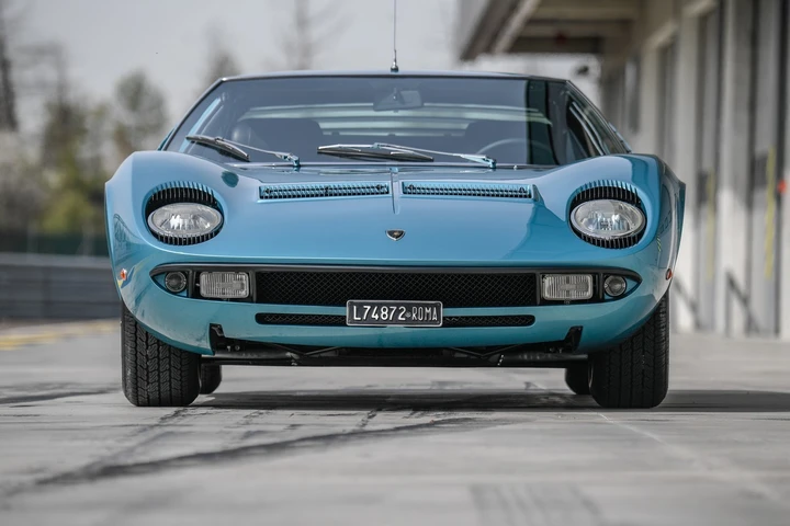 Lamborghini Miura di Little Tony al Concorso d'Eleganza Villa d'Este