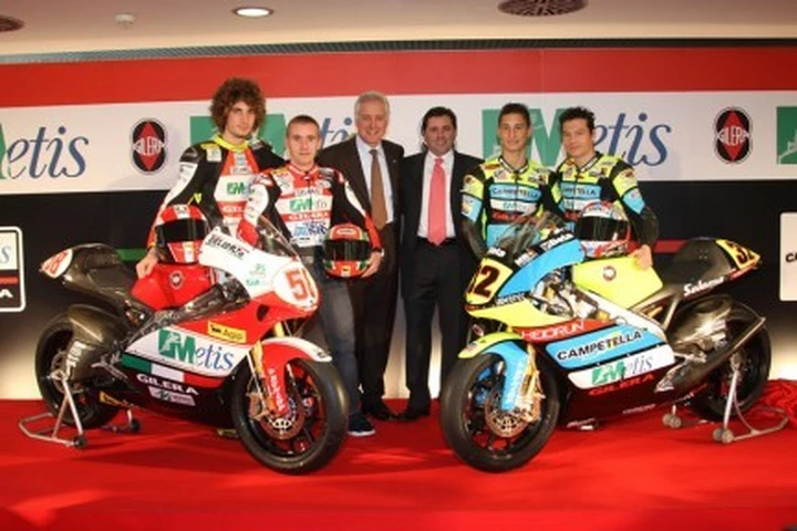 A Monza presentazione ufficiale del Team Metis Gilera