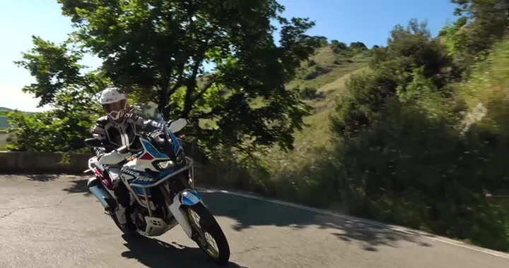 Africa Twin - La Prova