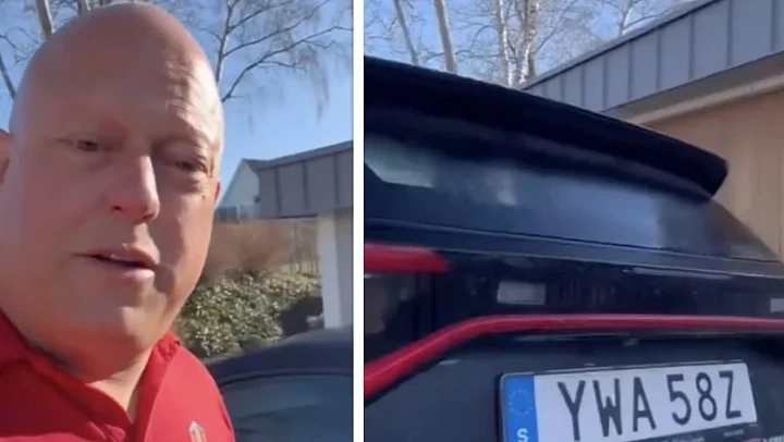 Il CEO di Koenigsegg viaggia su una giapponese a tre cilindri