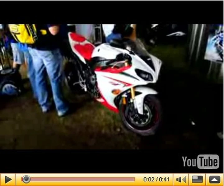 Video breve della Yamaha R1 2009
