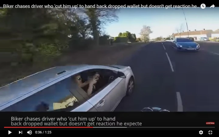 Motociclista frainteso e maltrattato [Video]