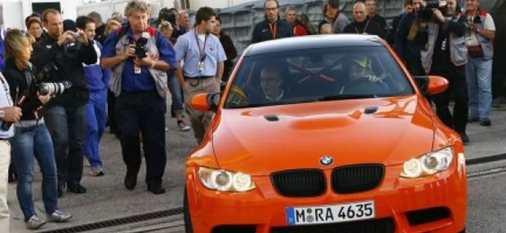BMW M3 GTS: ecco le foto di Valentino Rossi al suo volante