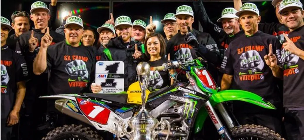 16° Round Monster Energy AMA Supercross Series 2013:  Ryan Villopoto vince il suo terzo titolo consecutivo a Salt Lake City