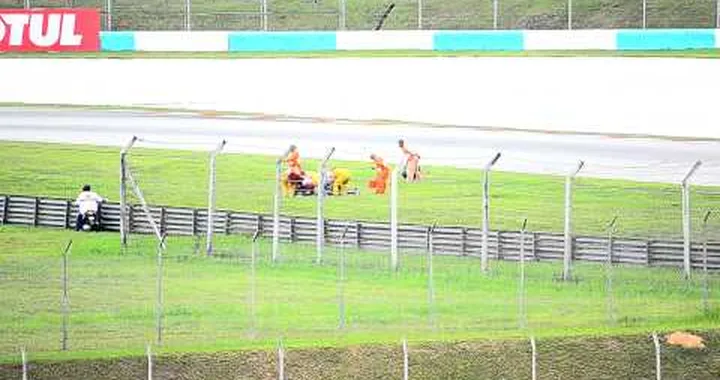 simoncelli crash sepang