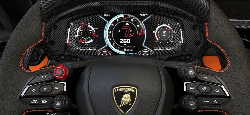 Lamborghini LB744, si può guidare in 13 modalità