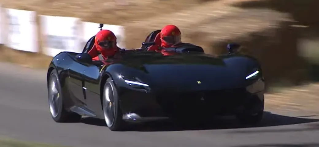 Ferrari Monza SP2 corre al Goodwood Festival of Speed [Video]