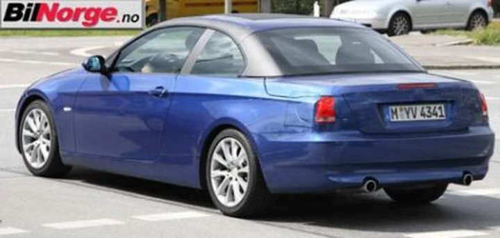 BMW Serie 3 Cabrio - ancora foto spia
