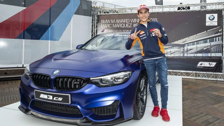 Marc Marquez vince la sesta BMW consecutiva: è una fiammante M3 CS