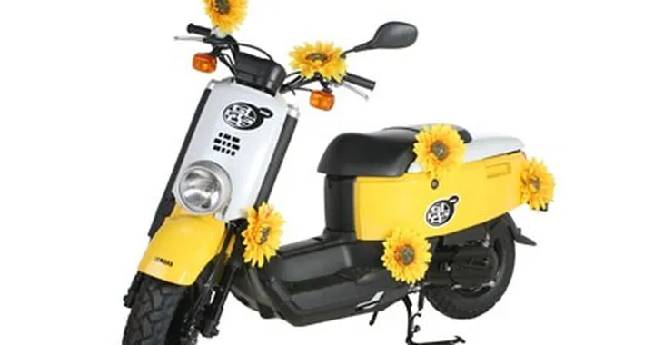 Fate fiorire il vostro scooter