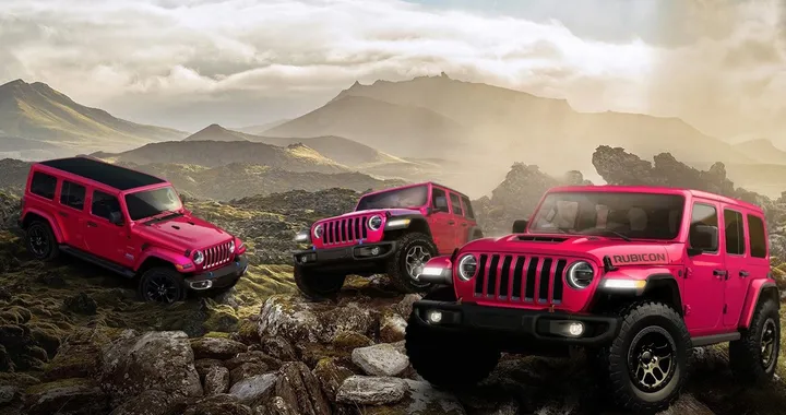 Jeep Wrangler Tuscadero Pink: un colore per distinguersi