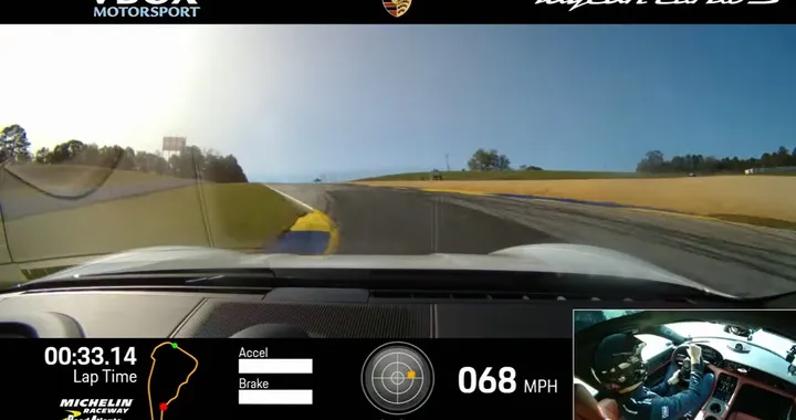 Una Porsche Taycan Turbo S fa il record EV a Road Atlanta