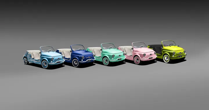 Fiat 500 Jolly Icon-e: nuovi colori per le “spiaggine” della flotta Hertz