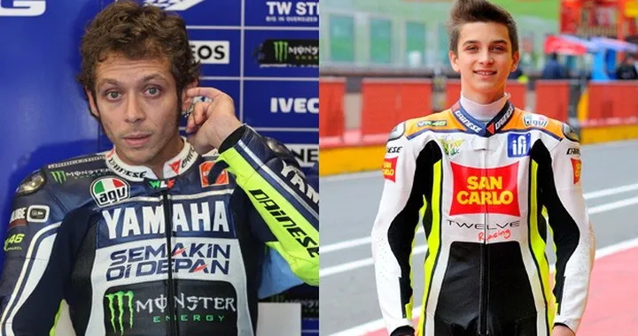Misano Misano 2013: due… i “Rossi” in pista, Valentino e Luca (Marini)