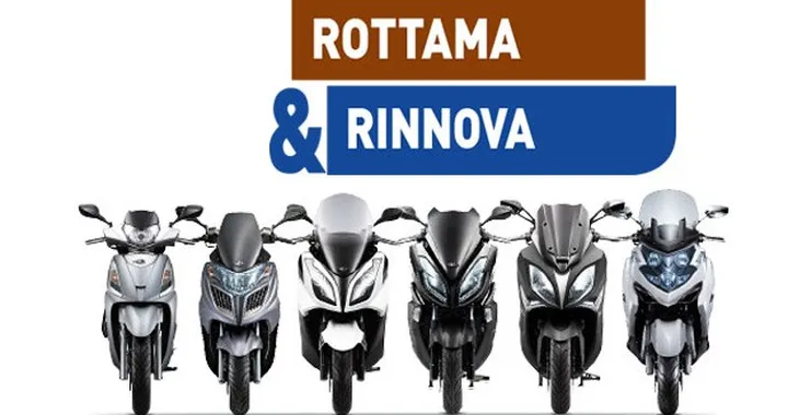 Con 'Rottama &amp; Rinnova' Kymco regala l'ABS