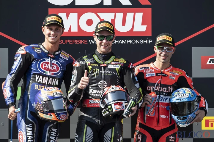 SBK Portimao: Rea inesorabile in Gara-2, Van der Mark e Melandri a podio