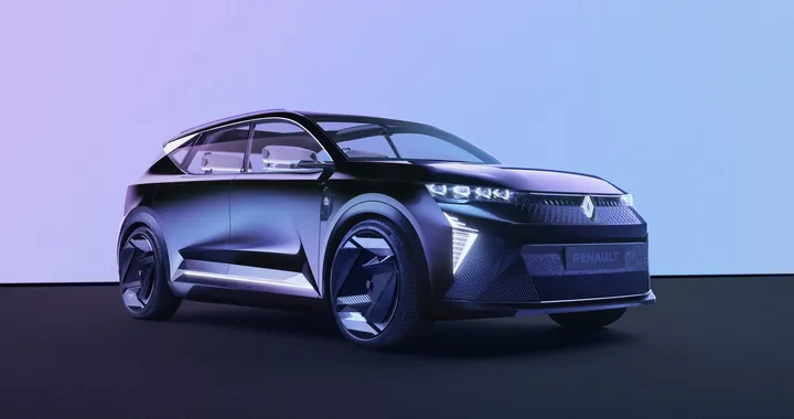 Renault Scénic Vision: la concept car francese quasi carbon neutral
