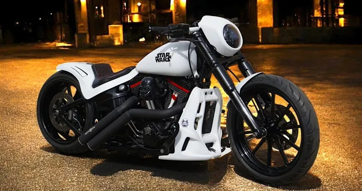 Harley-Davidson per dominare la galassia: il custom che ogni fan di Star Wars sogna