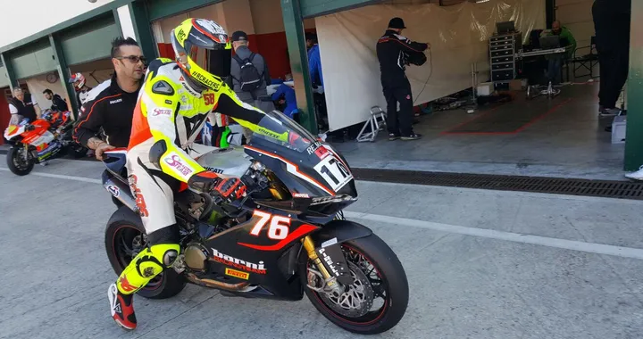 CIV: Cavalieri in pista con la Ducati del Team Barni Racing