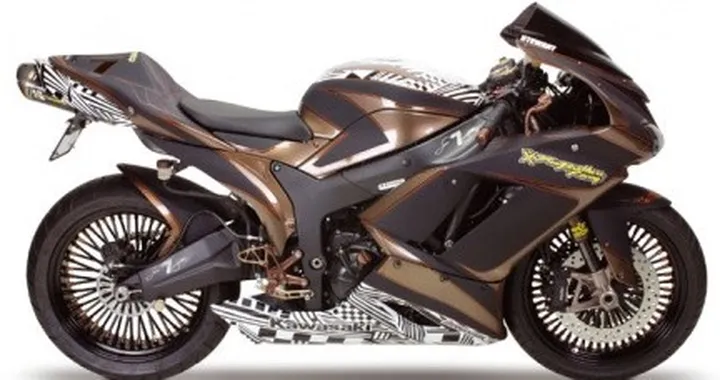 La Kawasaki ZX-6R di James "Bubba" Stewart