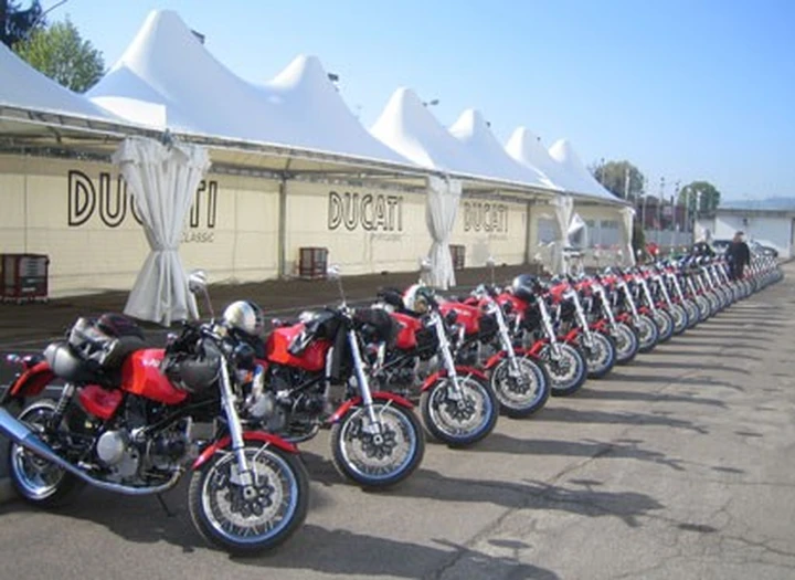 Ducati GT 1000 prova sui colli bolognesi