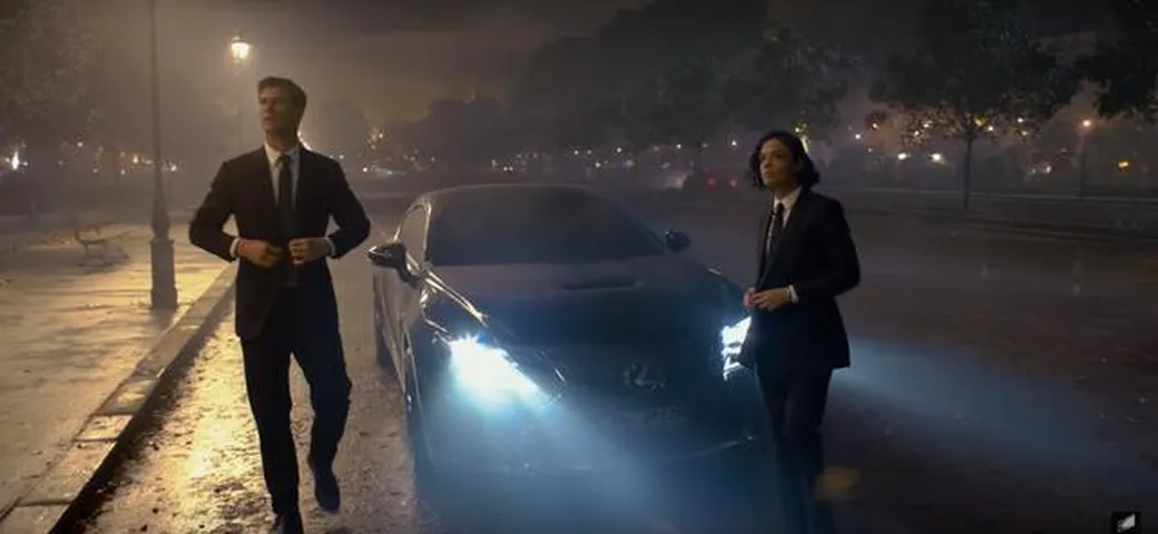 Lexus RC F protagonista del film Men in Black: International