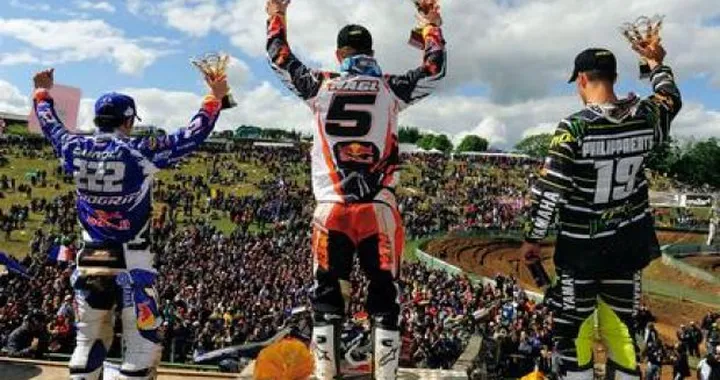 MX1: Philippaerts e Cairoli sul podio in Francia