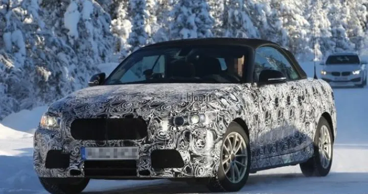 BMW Serie 2 Cabriolet: foto spia