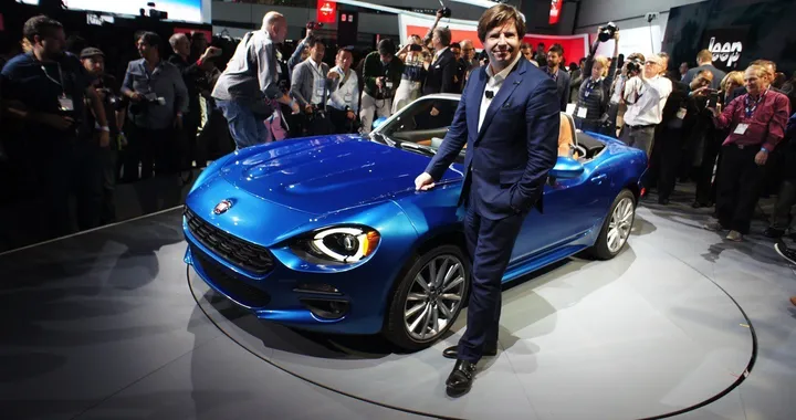 La nuova Fiat 124 Spider al salone di Los Angeles Live