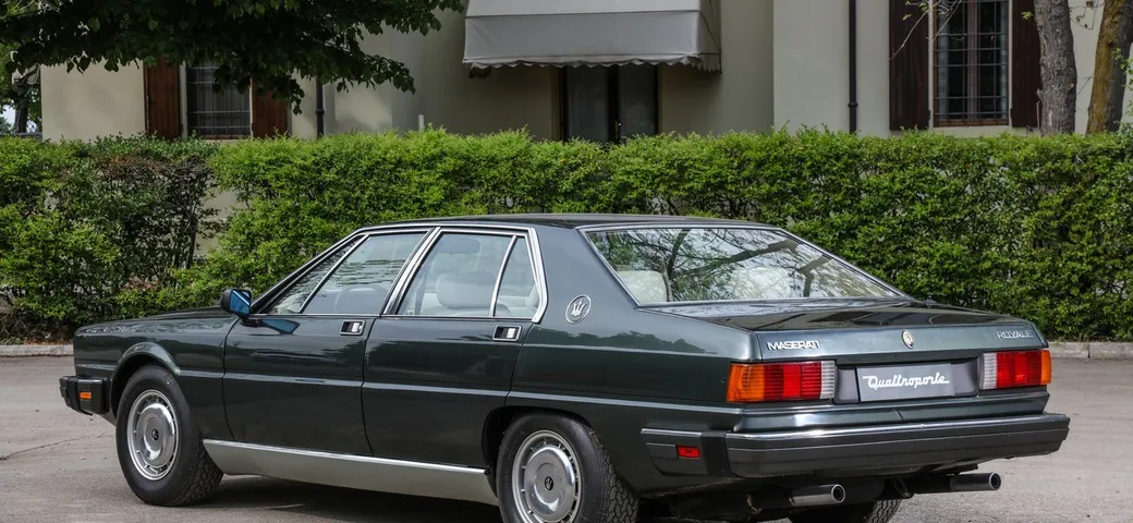 Maserati Quattroporte: 40 anni fa la presentazione a Sandro Pertini