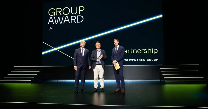 LG Electronics premiata ai Volkswagen Annual Group Award 2024