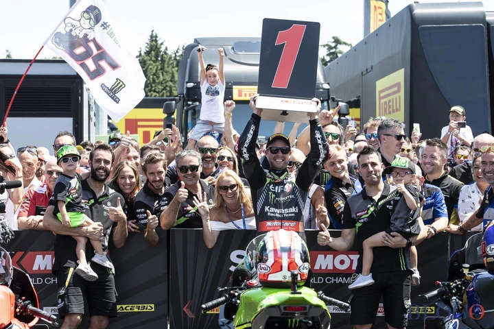 SBK Misano: Rea firma la doppietta in Gara-2, Melandri sul podio