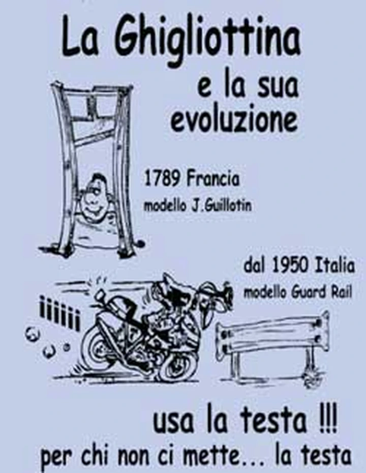 L'evoluzione della ghigliottina
