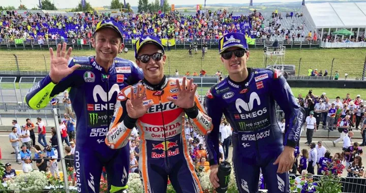 MotoGP Germania 2018: Marquez vince ancora, Rossi e Vinales sul podio, Dovi 7°